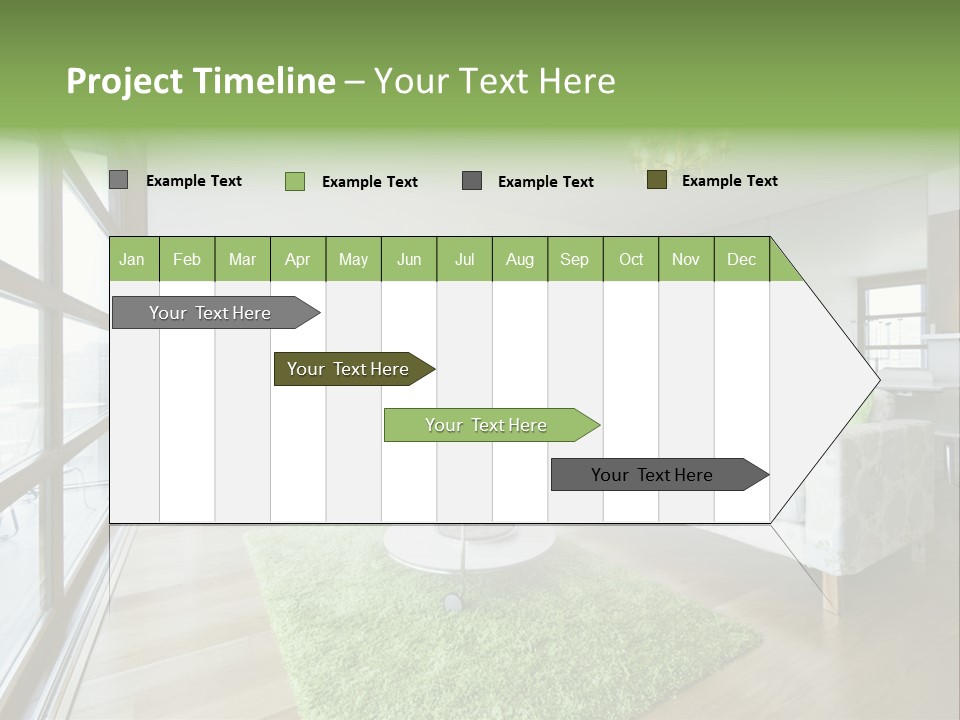 Room Designer Lounge PowerPoint Template