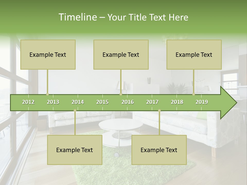 Room Designer Lounge PowerPoint Template
