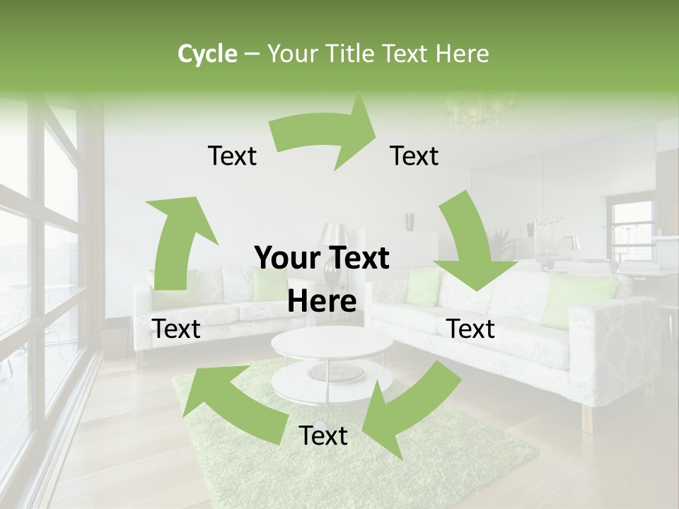 Room Designer Lounge PowerPoint Template