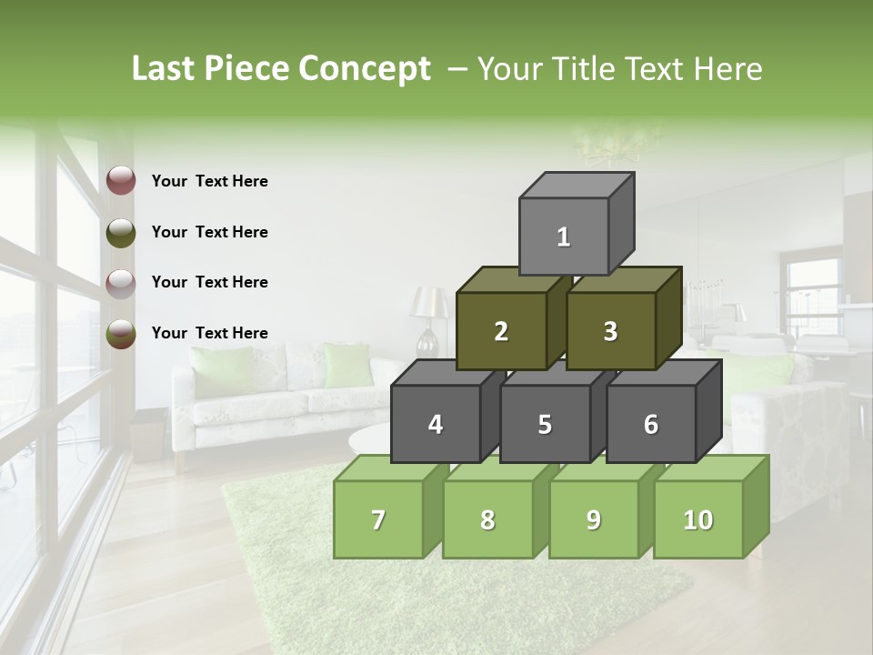 Room Designer Lounge PowerPoint Template
