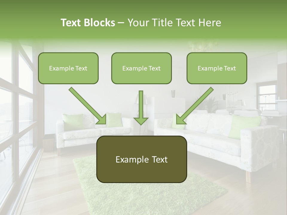 Room Designer Lounge PowerPoint Template