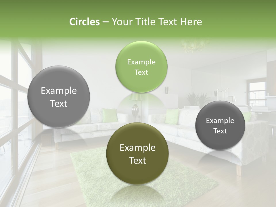 Room Designer Lounge PowerPoint Template