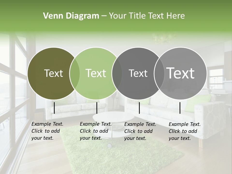 Room Designer Lounge PowerPoint Template