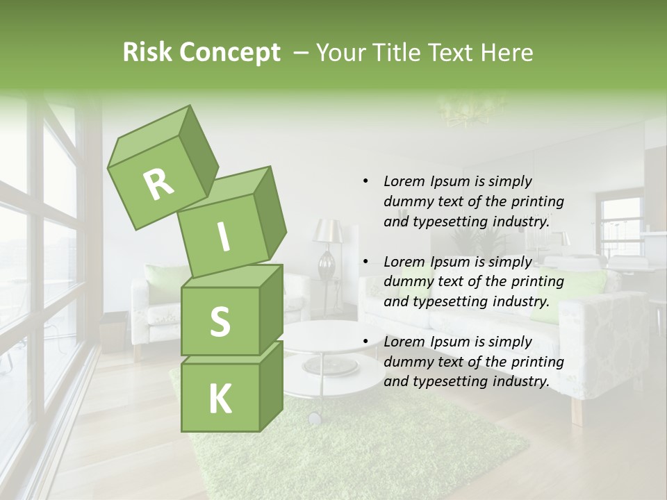 Room Designer Lounge PowerPoint Template