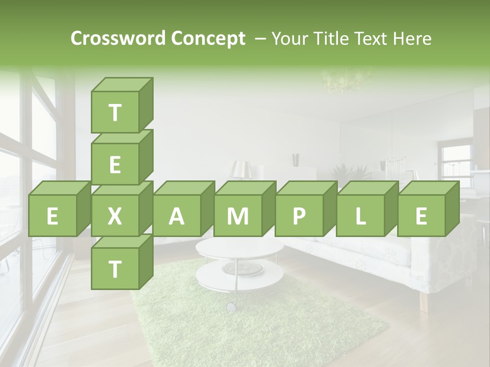 Room Designer Lounge PowerPoint Template
