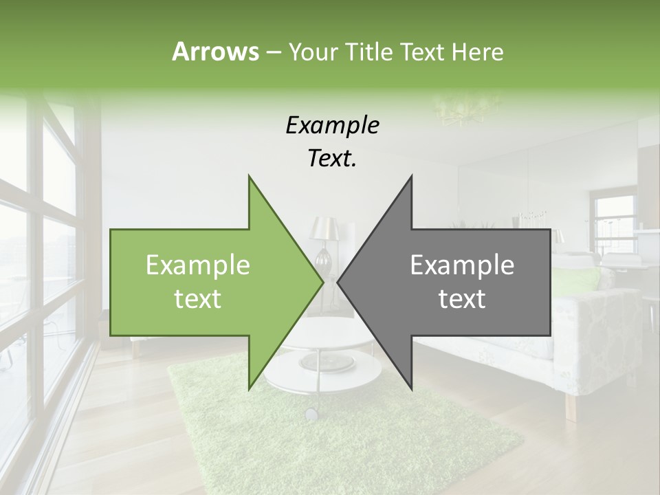 Room Designer Lounge PowerPoint Template