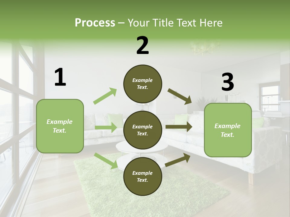 Room Designer Lounge PowerPoint Template