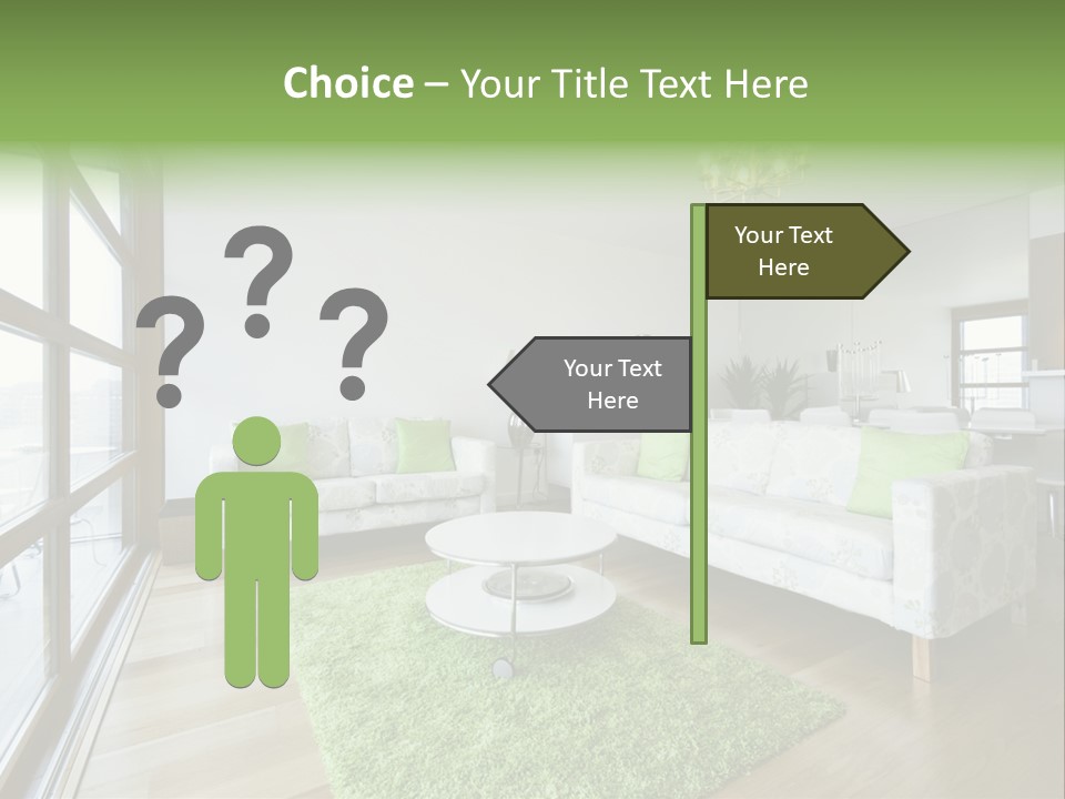 Room Designer Lounge PowerPoint Template