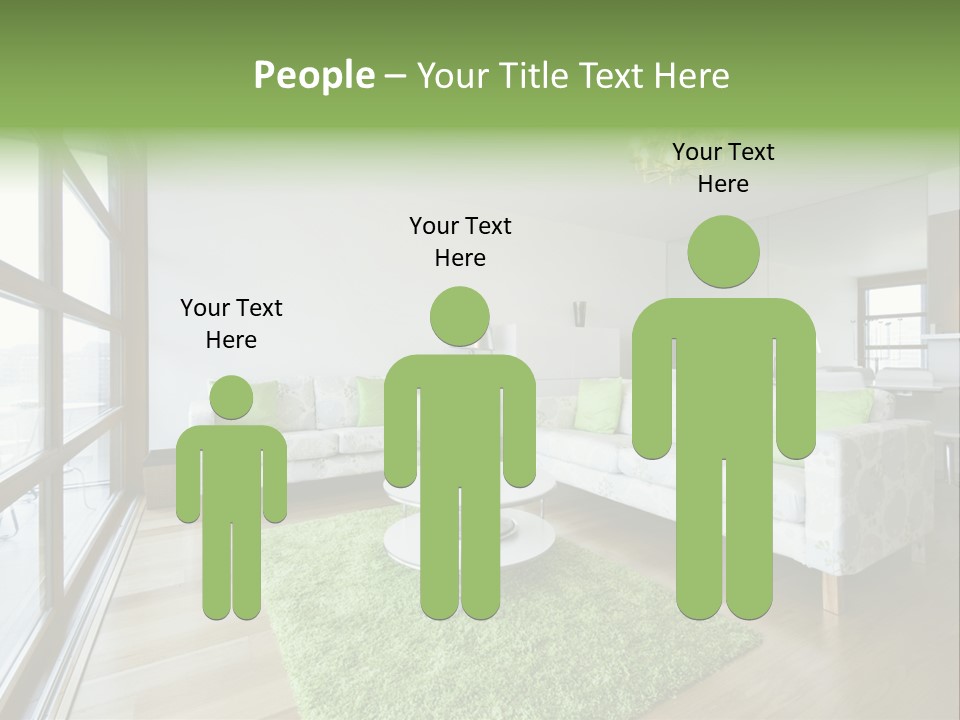 Room Designer Lounge PowerPoint Template