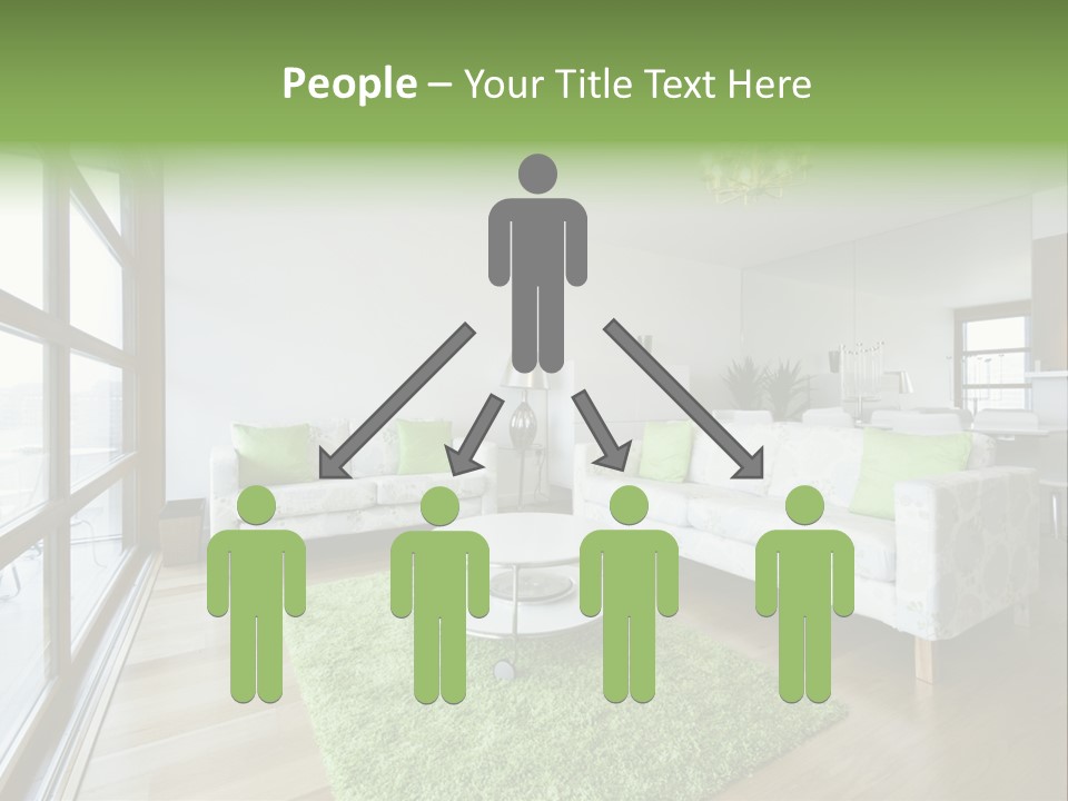 Room Designer Lounge PowerPoint Template