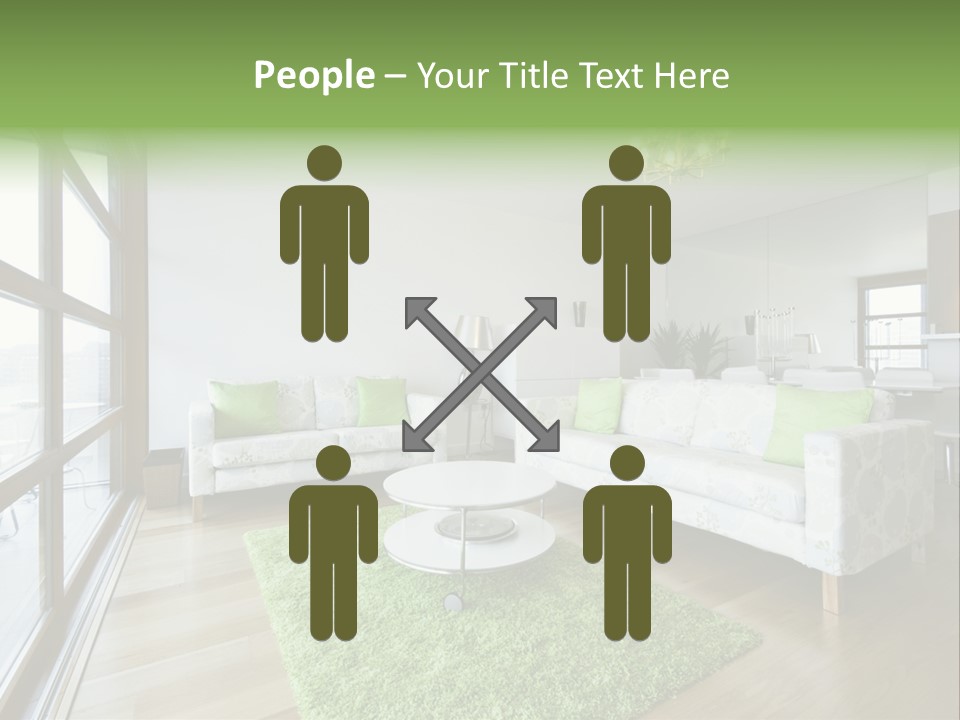 Room Designer Lounge PowerPoint Template