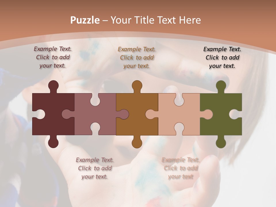 Three Boy People PowerPoint Template