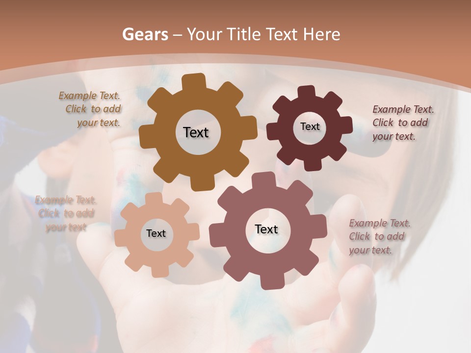 Three Boy People PowerPoint Template