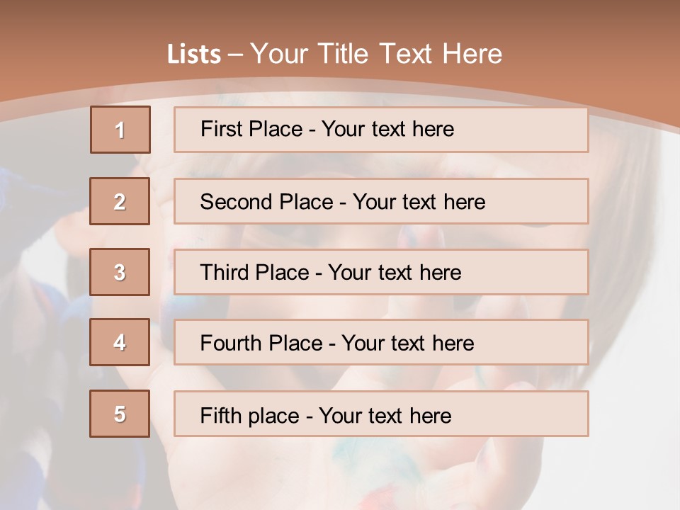 Three Boy People PowerPoint Template