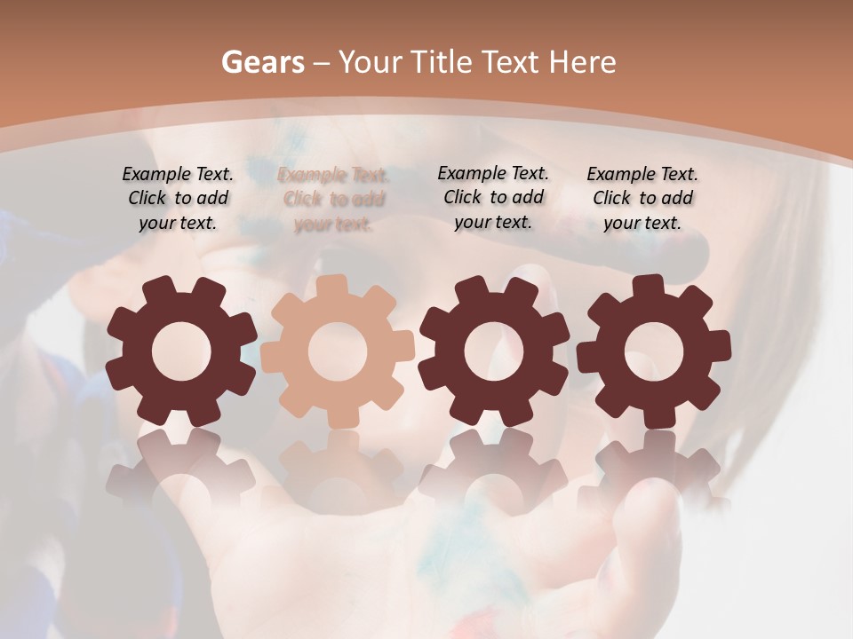 Three Boy People PowerPoint Template