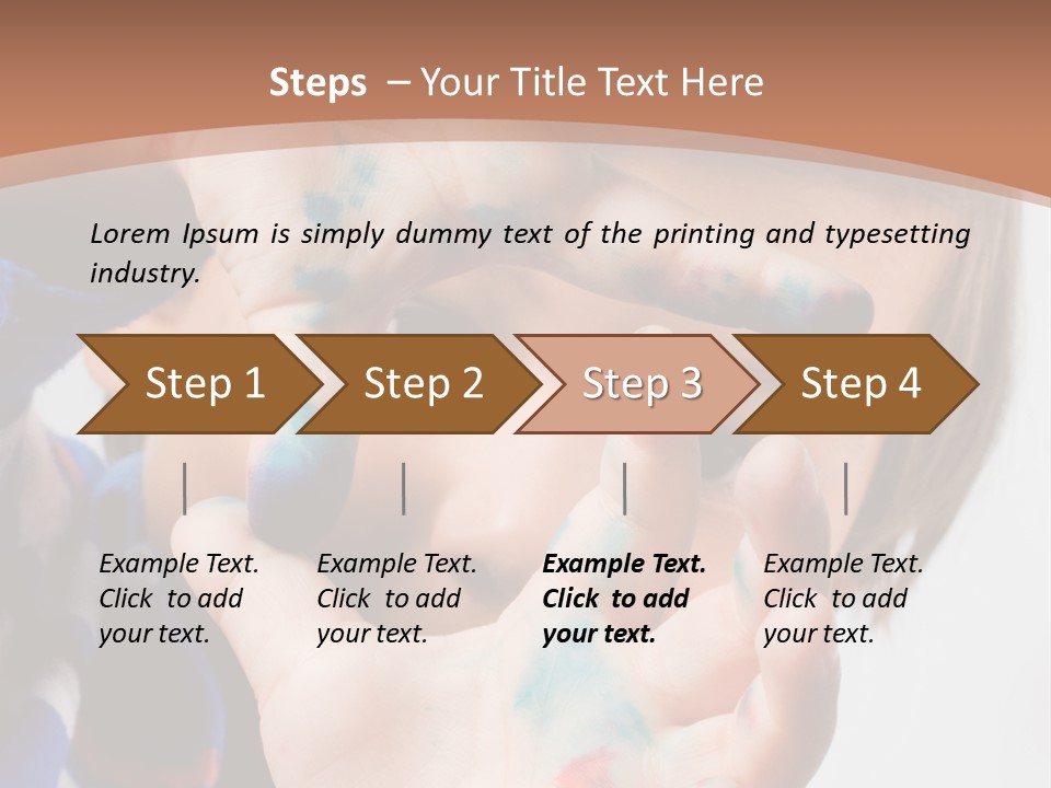 Three Boy People PowerPoint Template