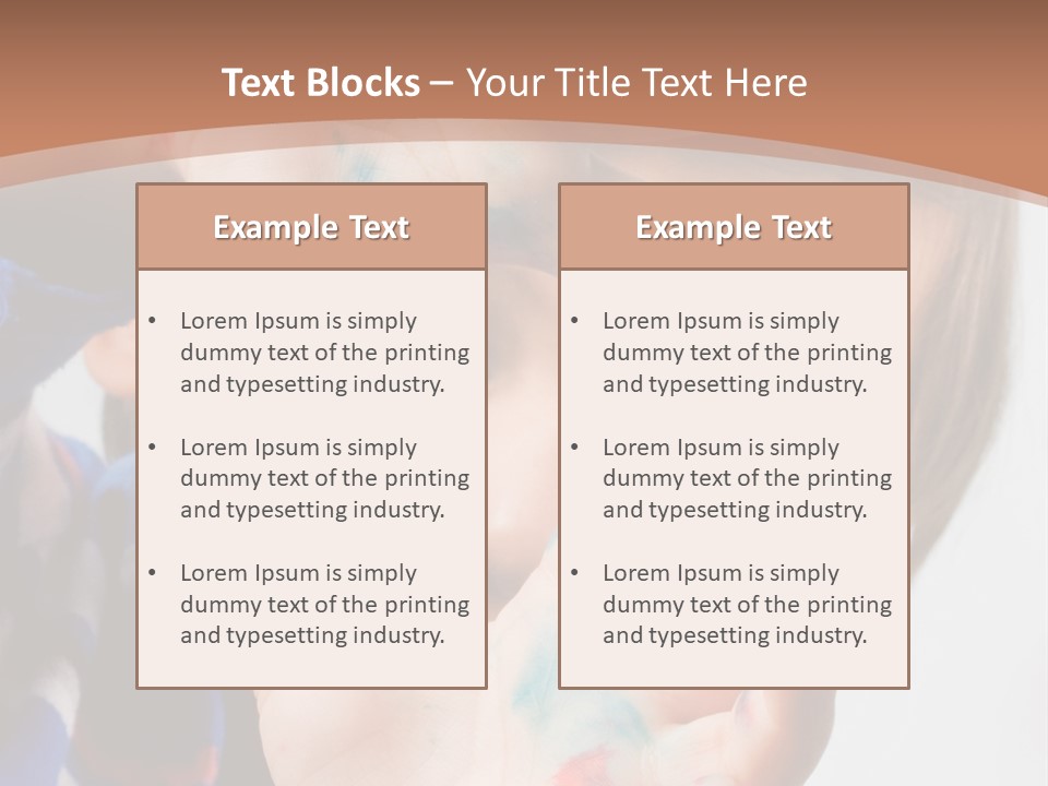 Three Boy People PowerPoint Template