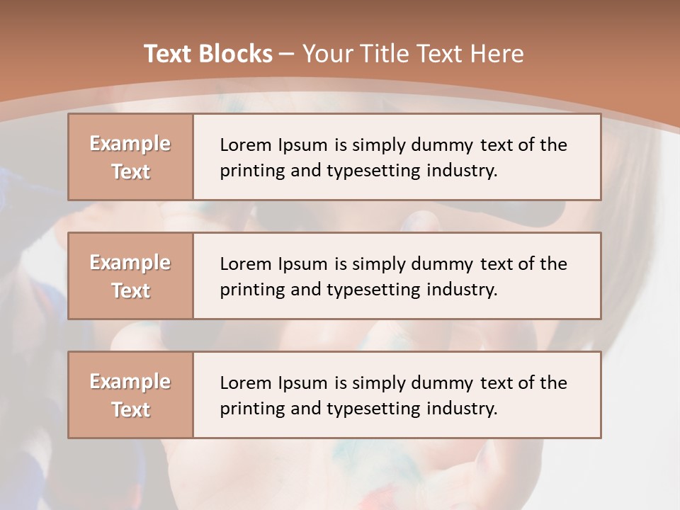 Three Boy People PowerPoint Template