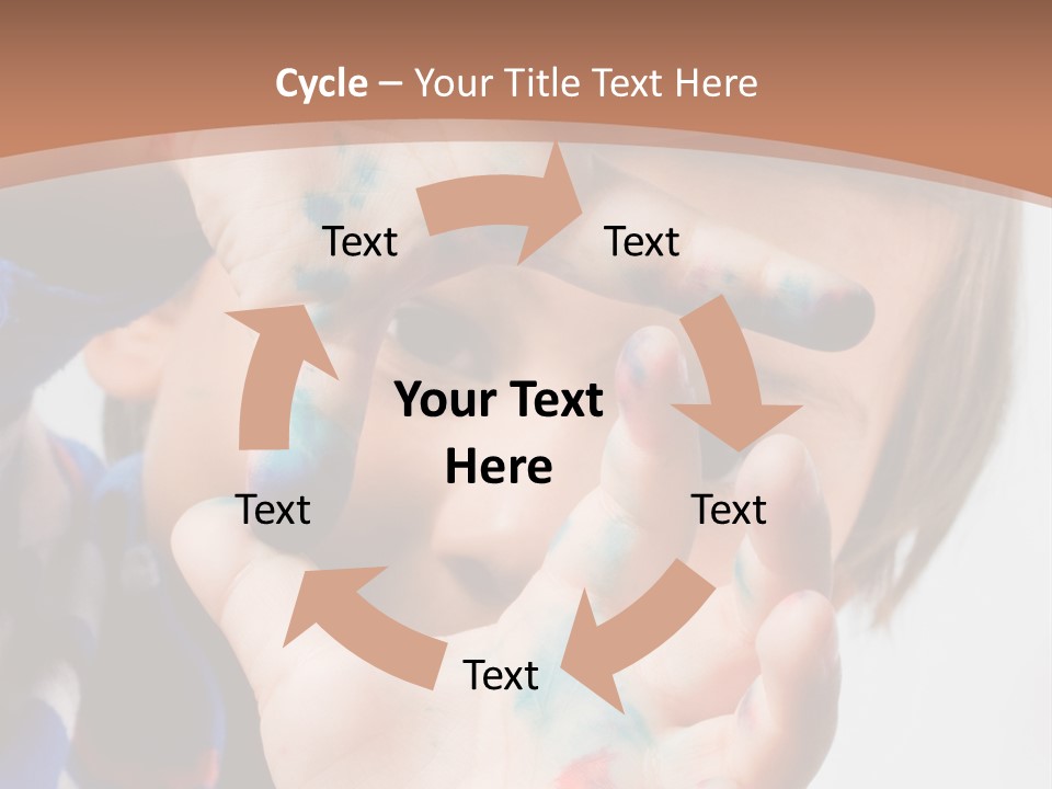 Three Boy People PowerPoint Template