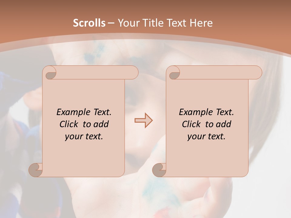 Three Boy People PowerPoint Template