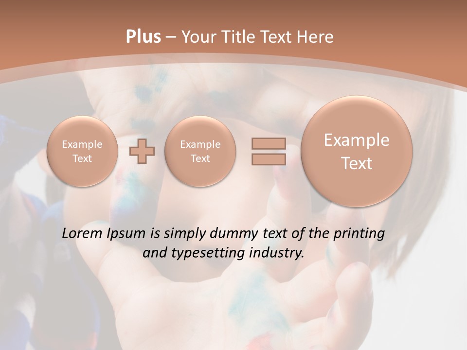 Three Boy People PowerPoint Template