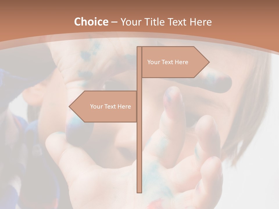 Three Boy People PowerPoint Template