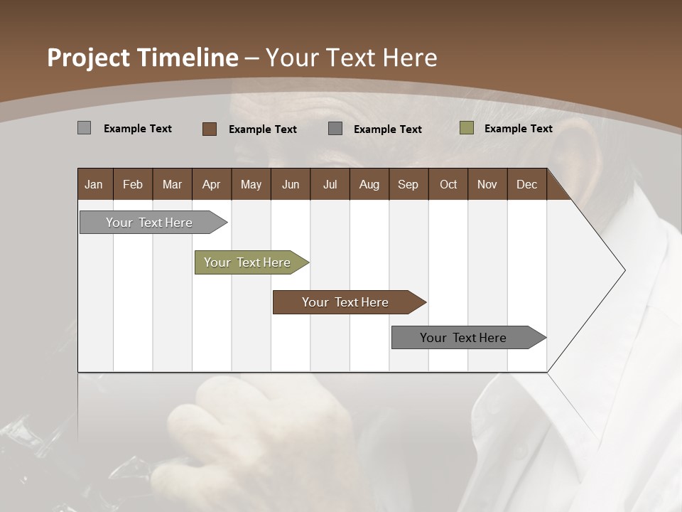 A Man Drinking A Glass Of Wine From A Wine Glass PowerPoint Template