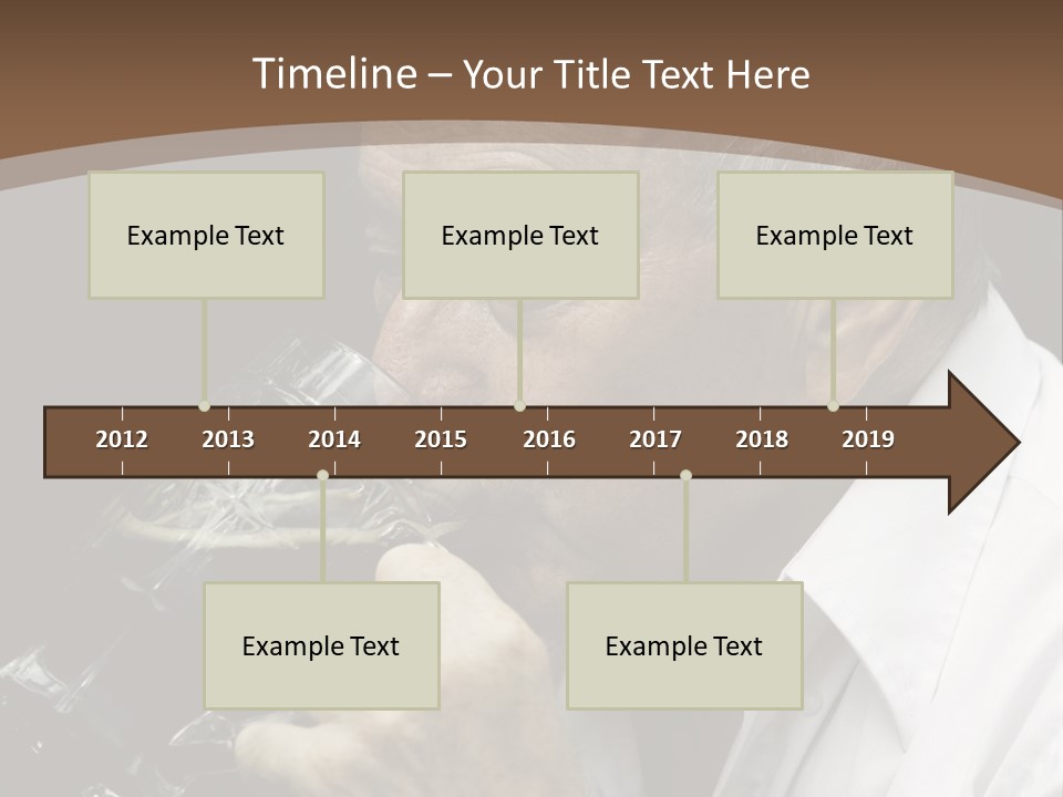 A Man Drinking A Glass Of Wine From A Wine Glass PowerPoint Template