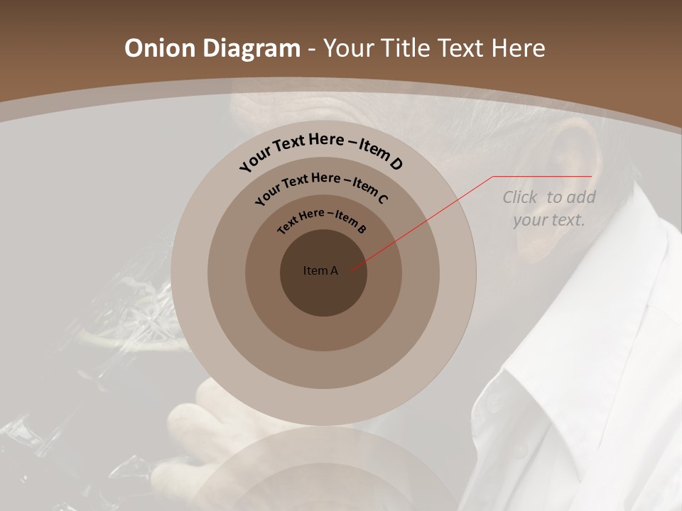 A Man Drinking A Glass Of Wine From A Wine Glass PowerPoint Template