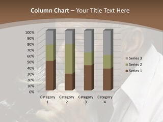 A Man Drinking A Glass Of Wine From A Wine Glass PowerPoint Template