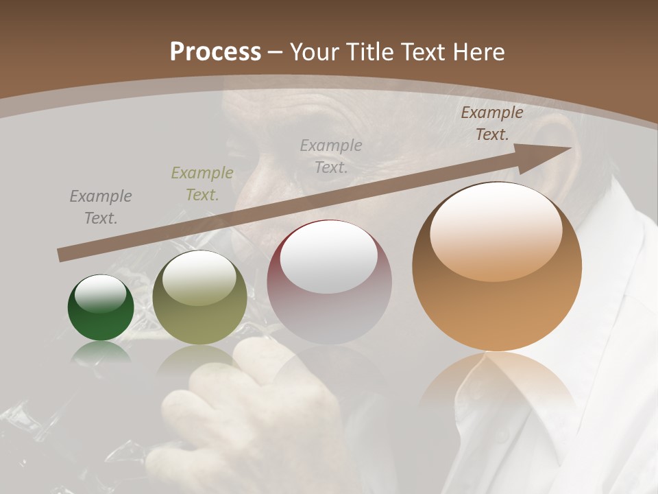 A Man Drinking A Glass Of Wine From A Wine Glass PowerPoint Template