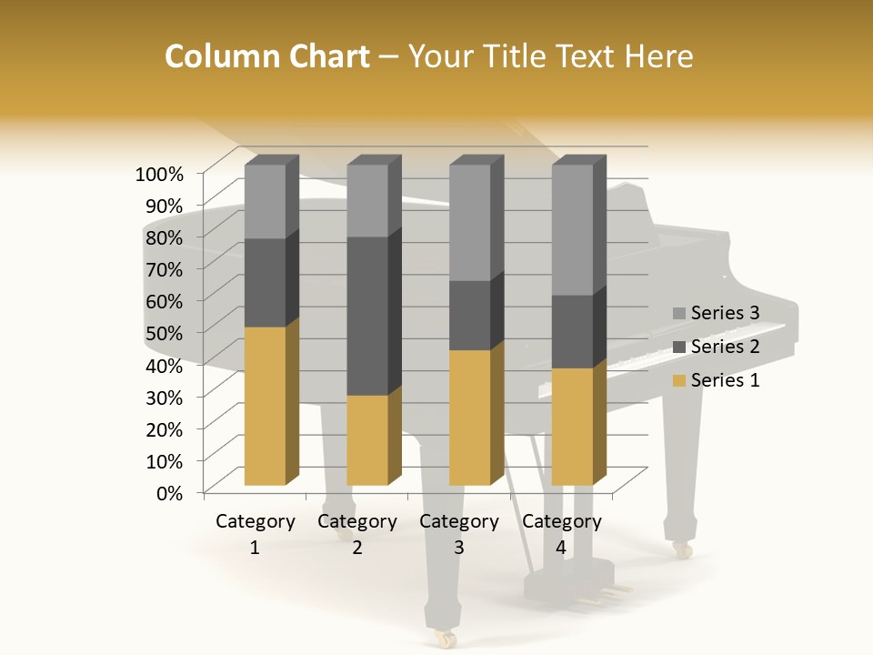 Forte Black Melody PowerPoint Template