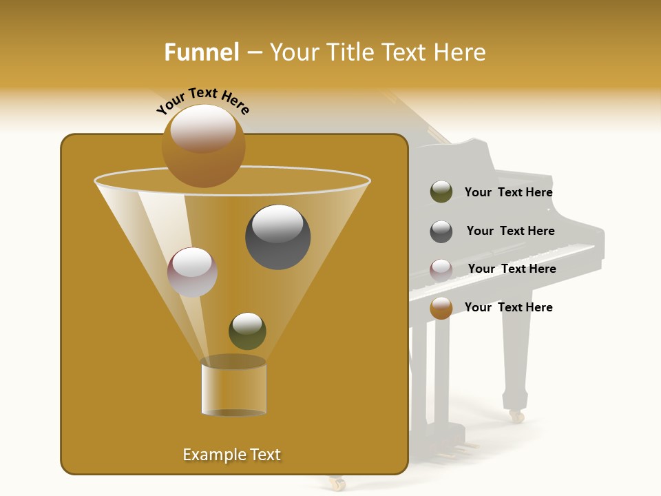 Forte Black Melody PowerPoint Template