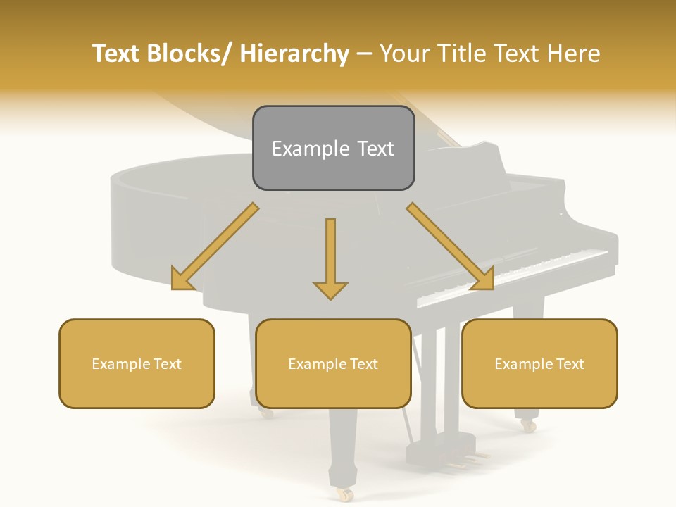 Forte Black Melody PowerPoint Template