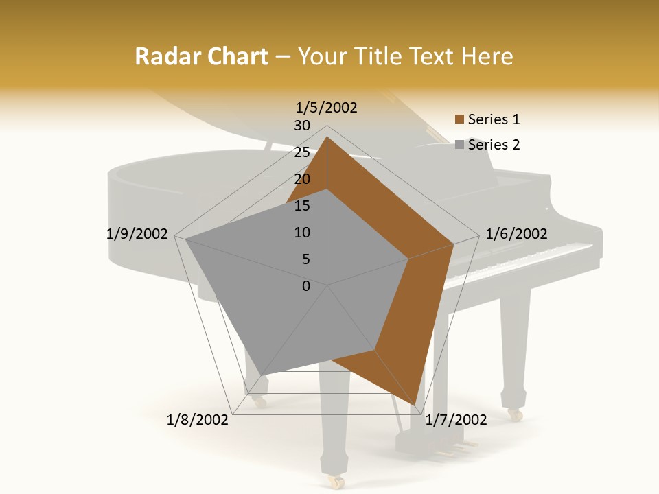 Forte Black Melody PowerPoint Template