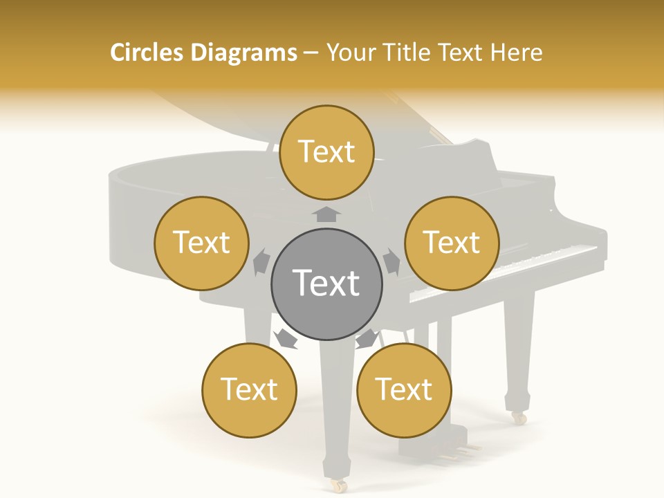 Forte Black Melody PowerPoint Template