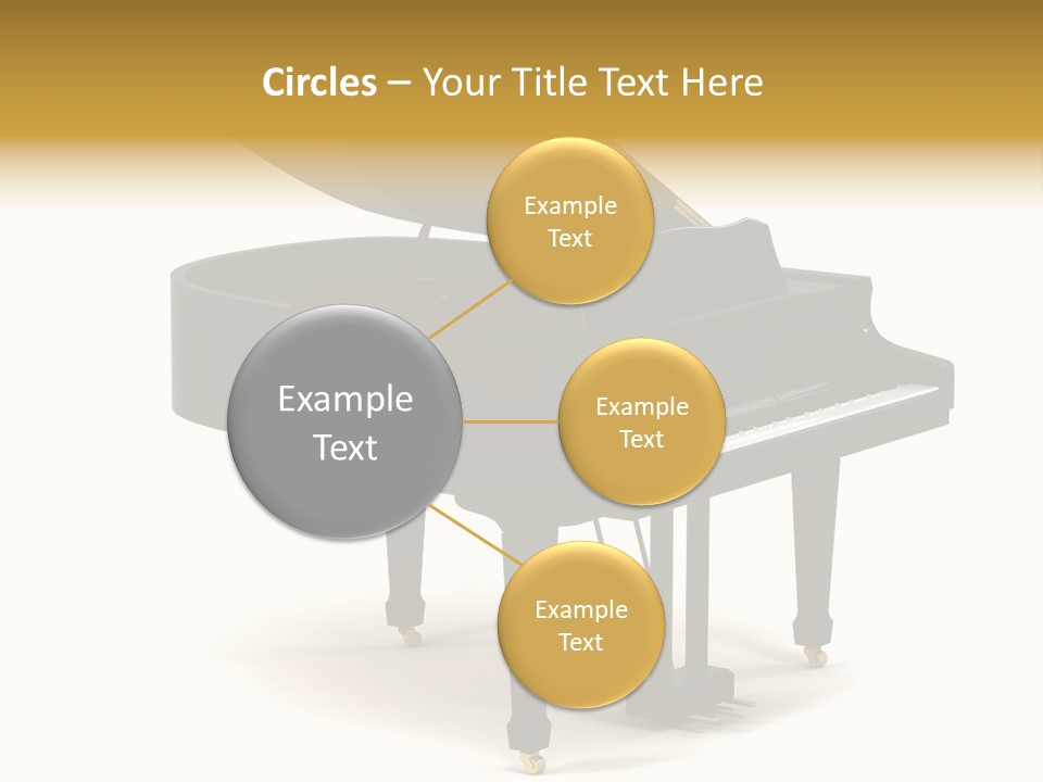 Forte Black Melody PowerPoint Template