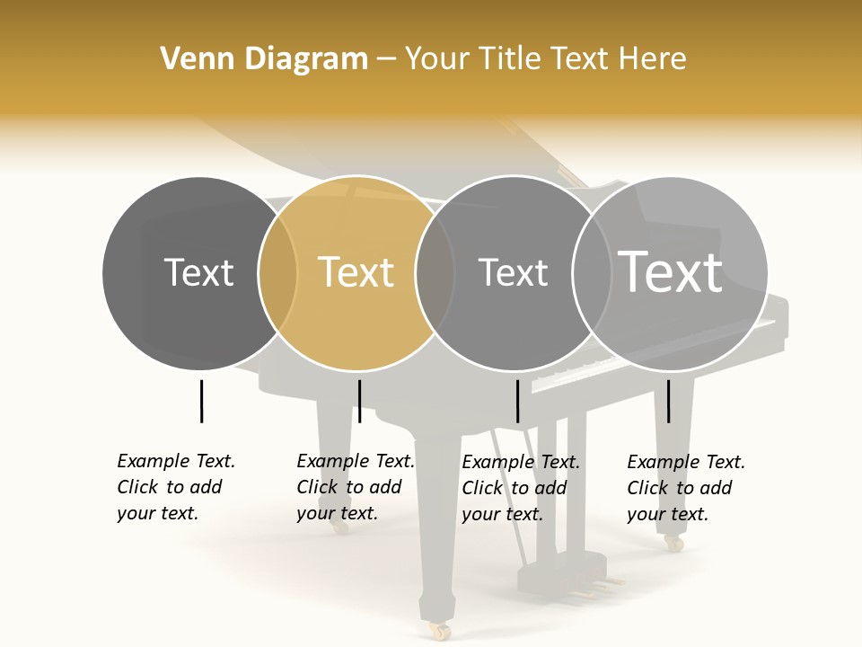 Forte Black Melody PowerPoint Template