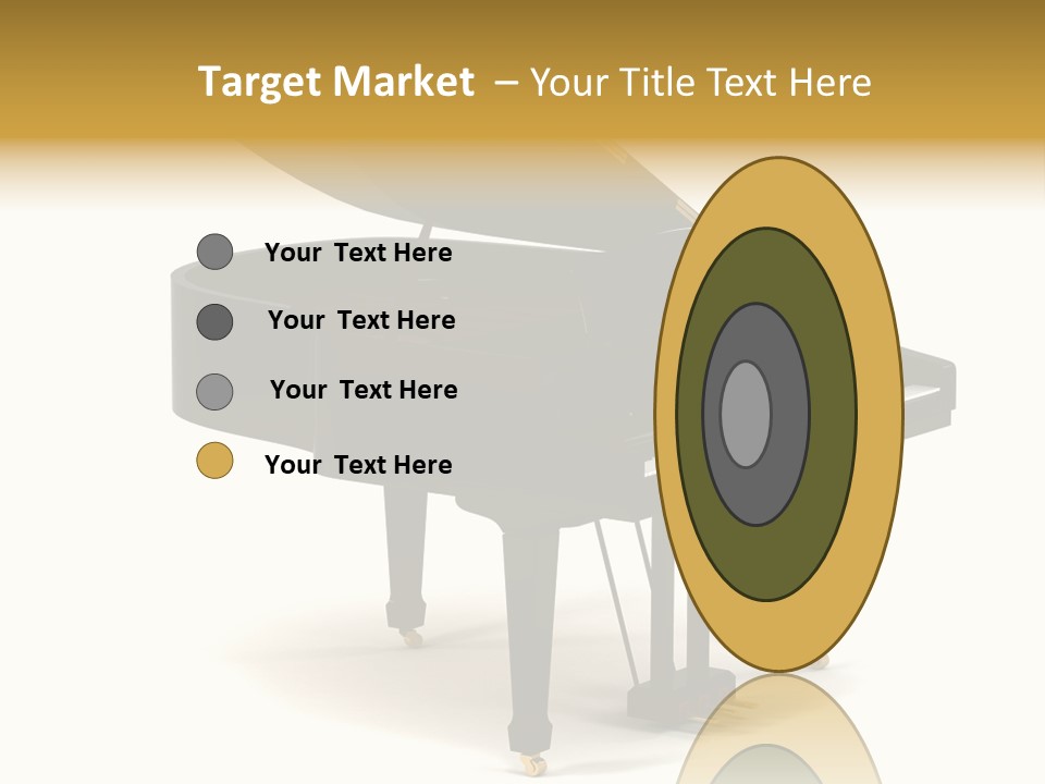 Forte Black Melody PowerPoint Template