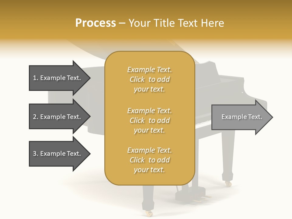 Forte Black Melody PowerPoint Template