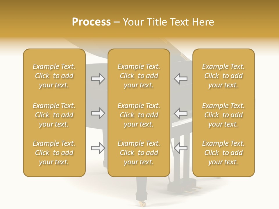 Forte Black Melody PowerPoint Template