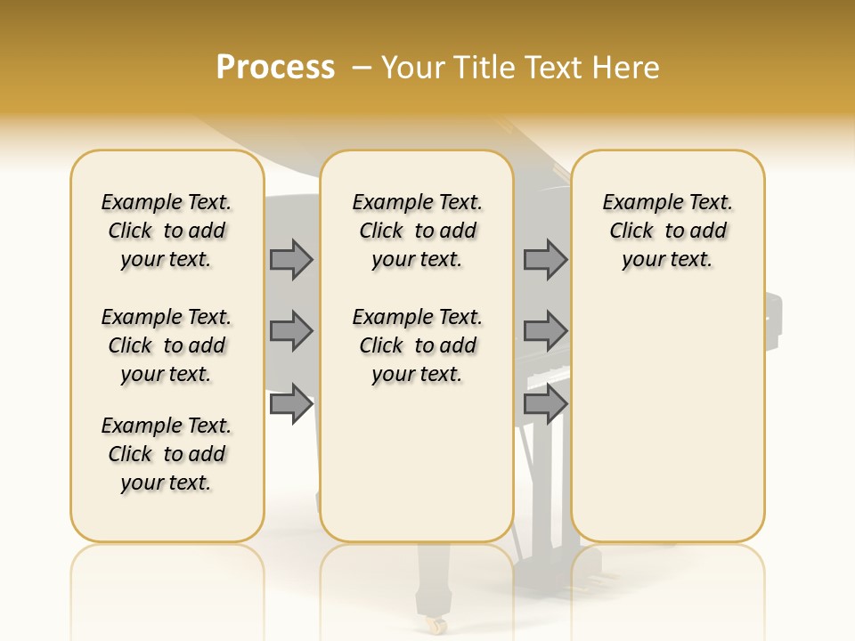 Forte Black Melody PowerPoint Template