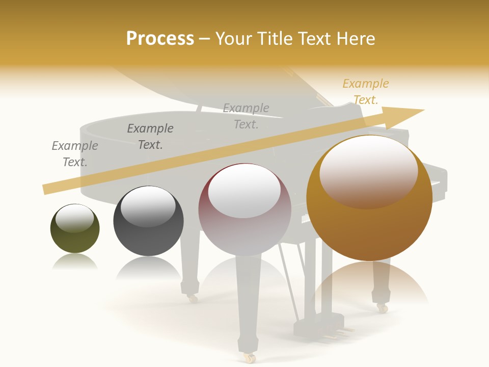 Forte Black Melody PowerPoint Template