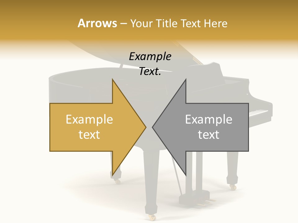 Forte Black Melody PowerPoint Template