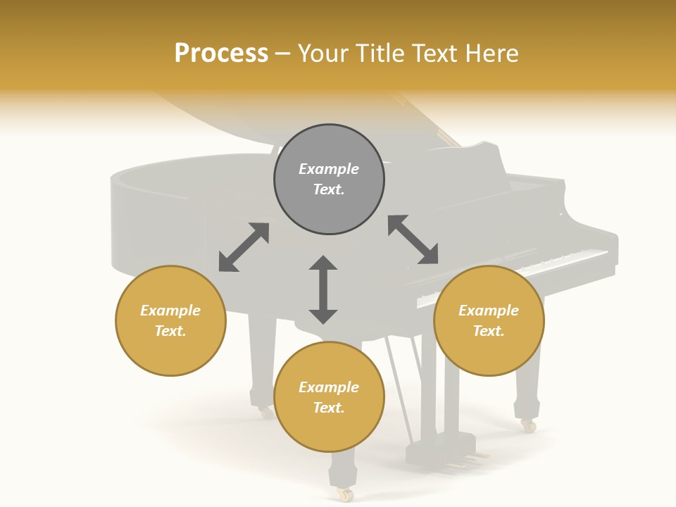 Forte Black Melody PowerPoint Template