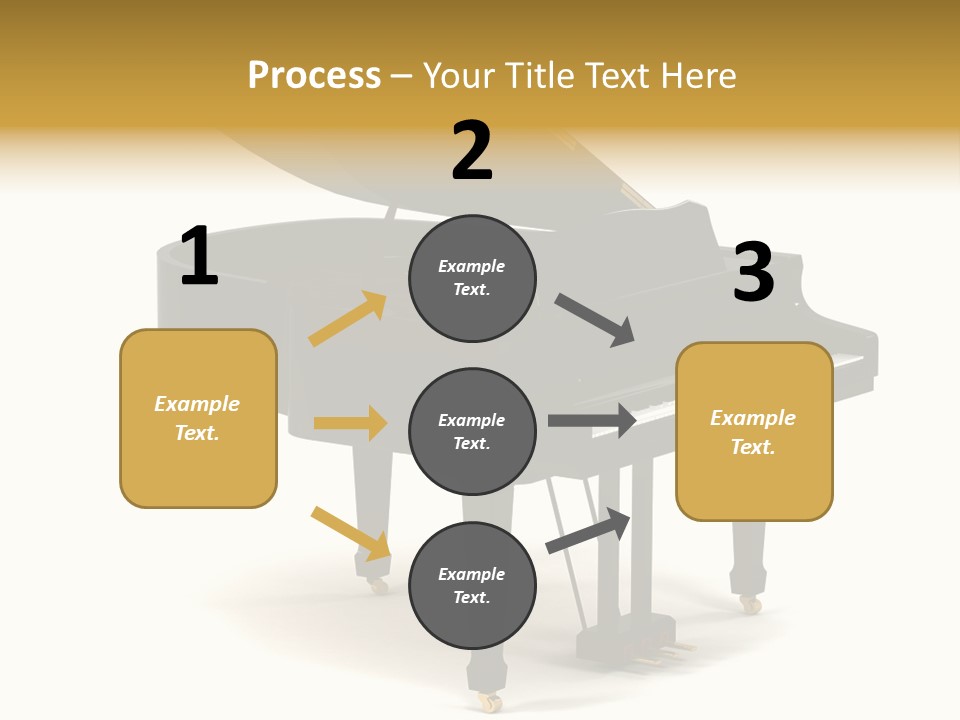 Forte Black Melody PowerPoint Template