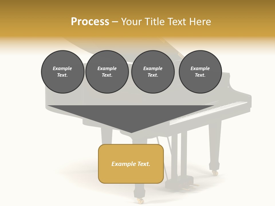 Forte Black Melody PowerPoint Template