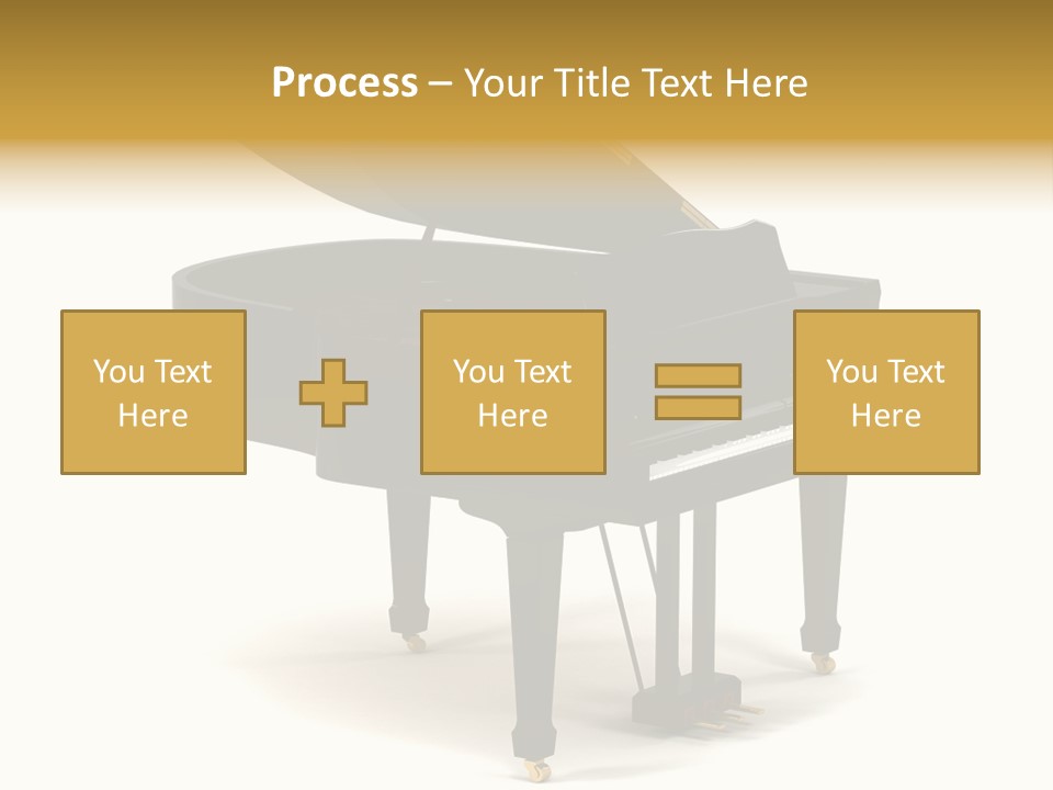 Forte Black Melody PowerPoint Template