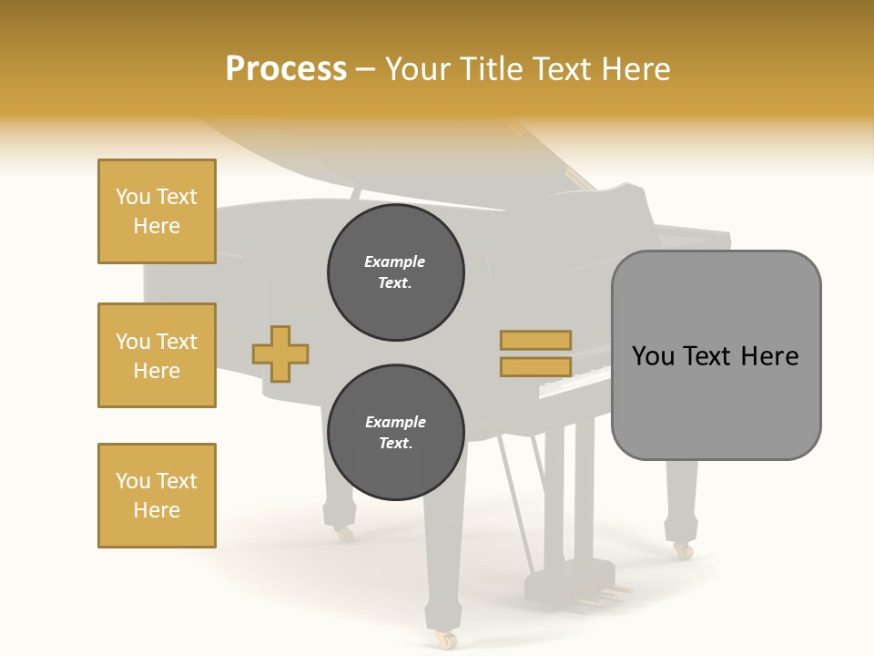 Forte Black Melody PowerPoint Template