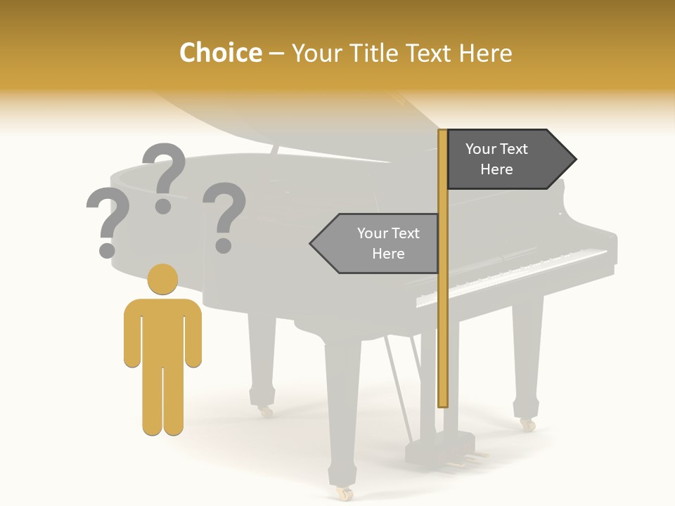 Forte Black Melody PowerPoint Template